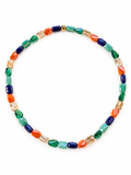 Collier Ida - Multicolore - Fait main, perles de verre