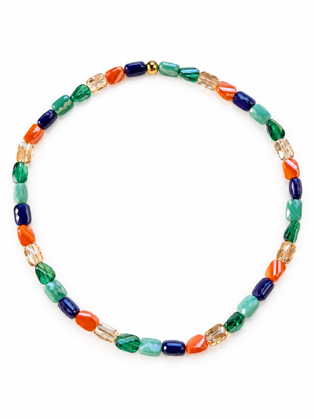 Collier Ida - Multicolore - Fait main, perles de verre