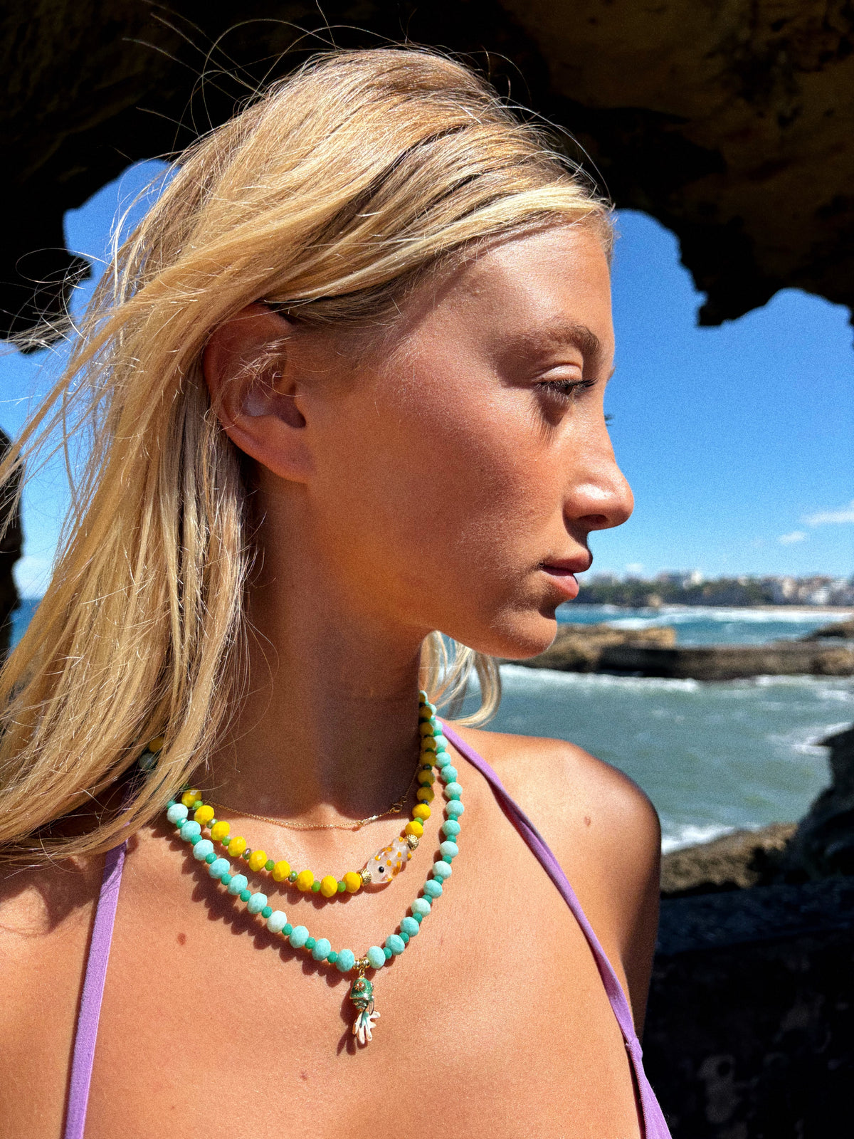 Collier Sicile - Fait main