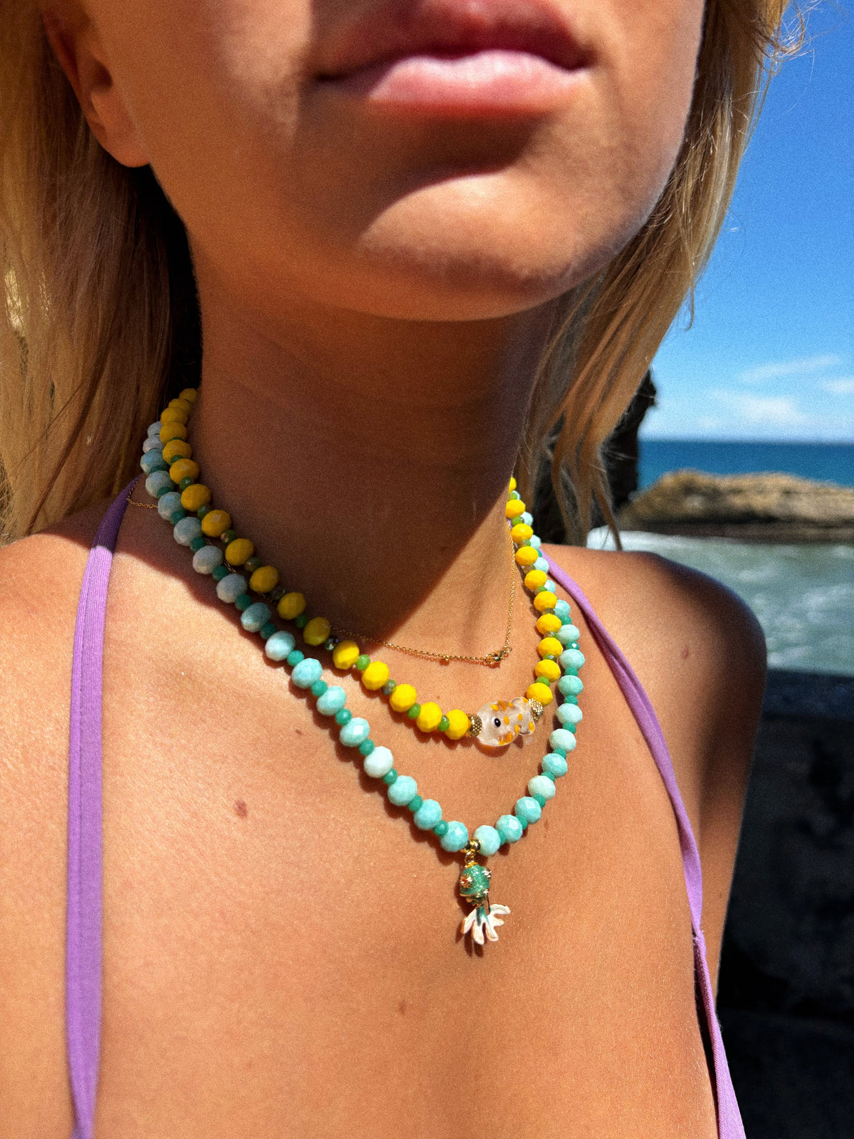 Collier Sicile - Fait main
