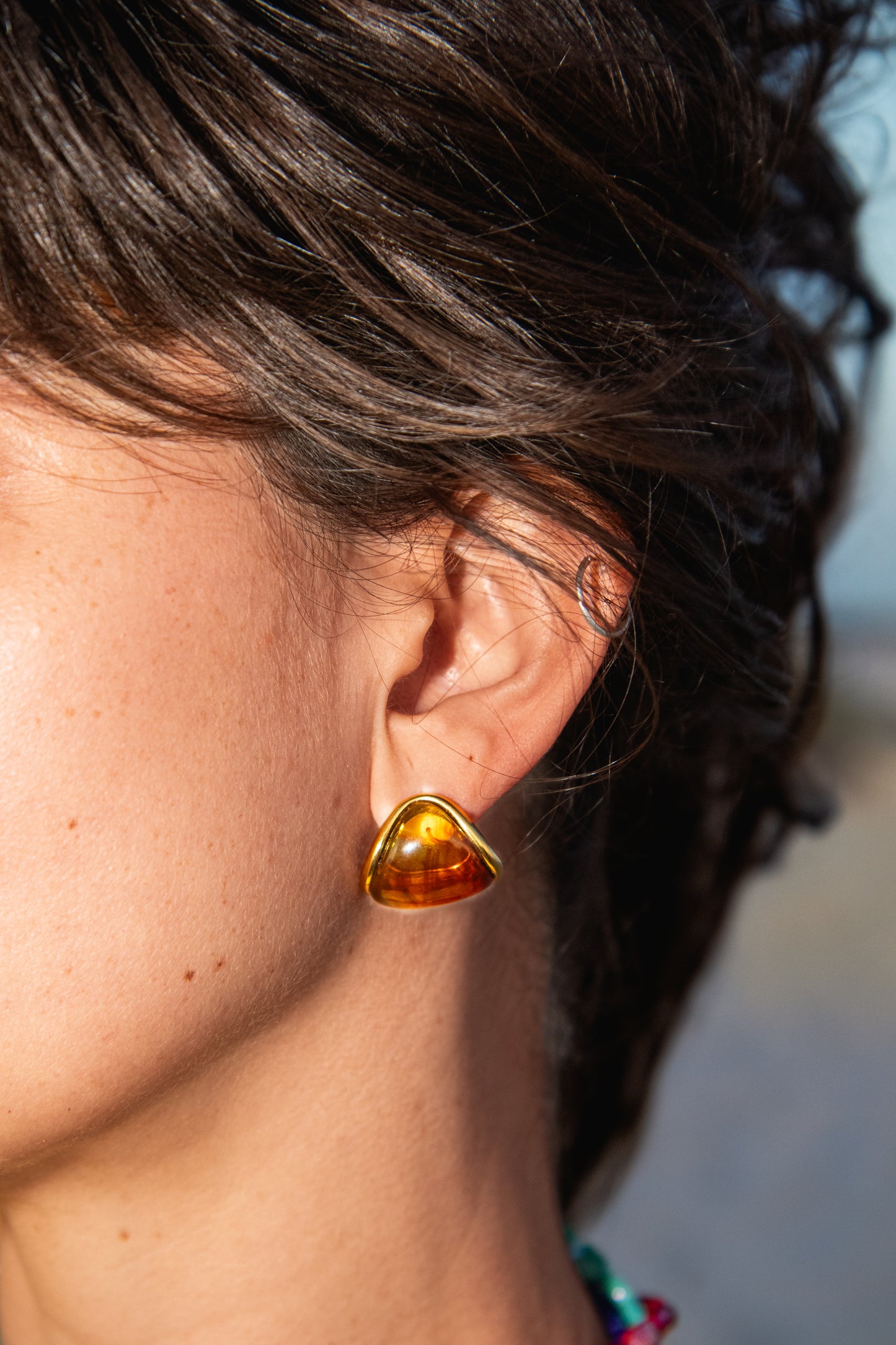 Boucles d’oreilles Luna - Acier inoxydable