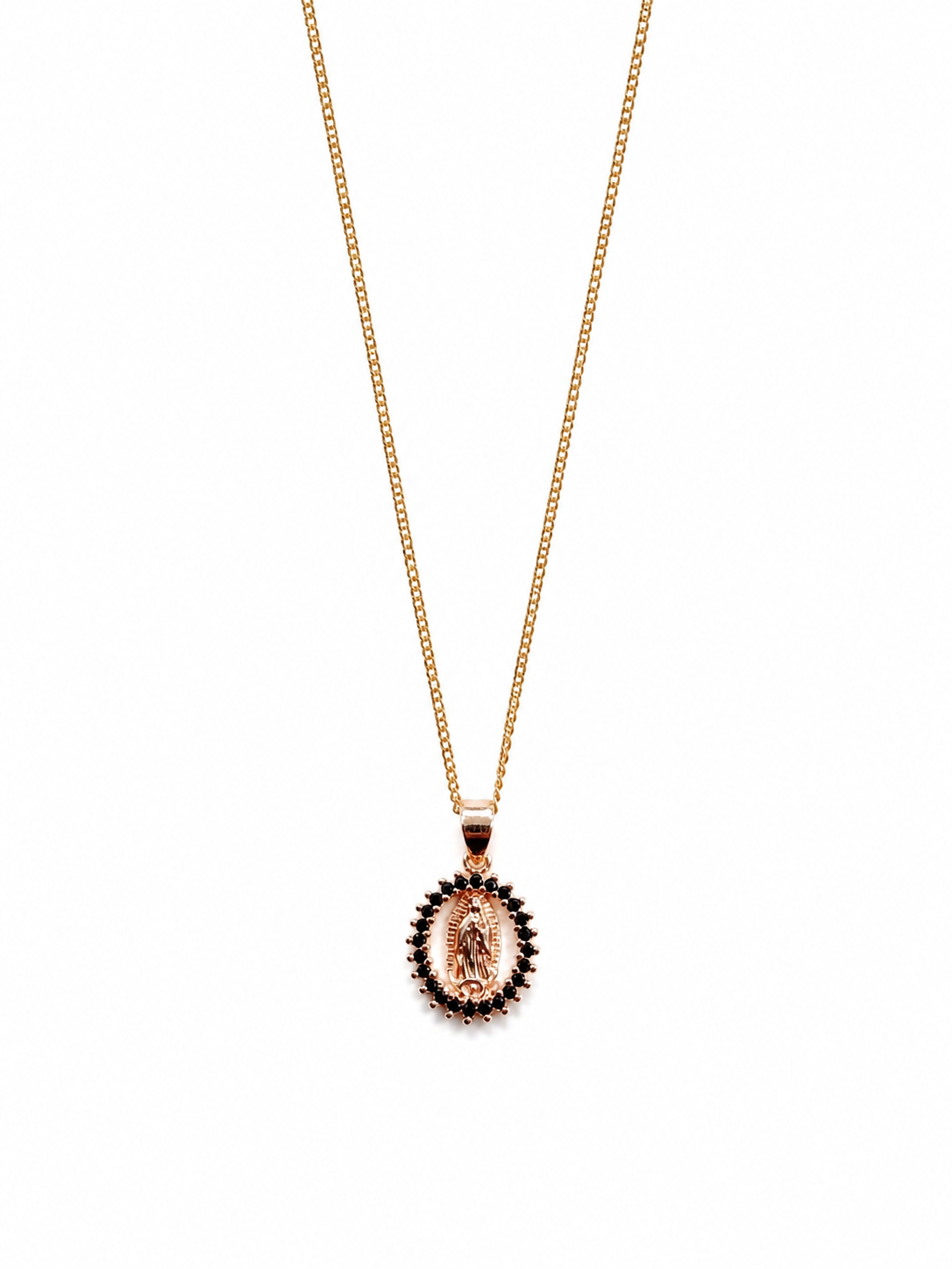 Collier mini Marie - Laiton doré