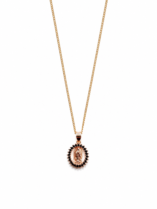 Collier mini Marie - Laiton doré