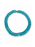 Collier Gouttes - Bleu Tiffany - Fait main, Perles de verre