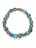 Bracelet Elsa - Vert - Fait main