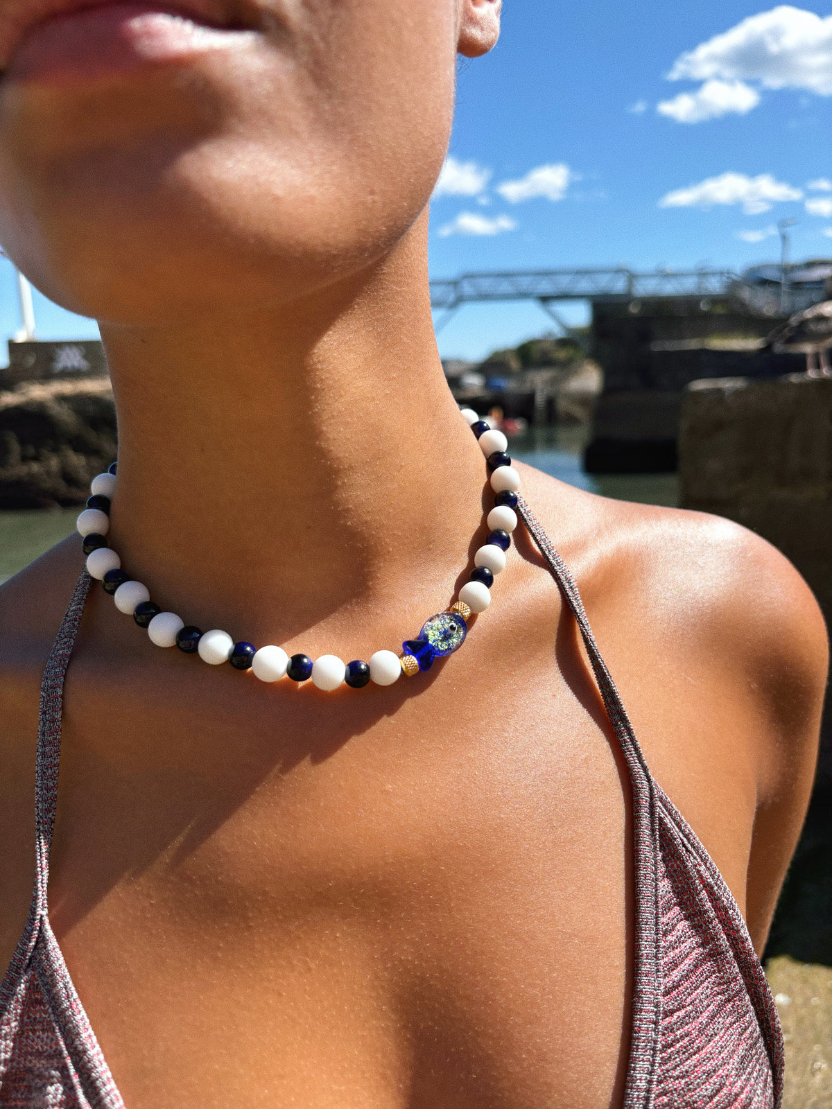 Collier Bianca - Fait main