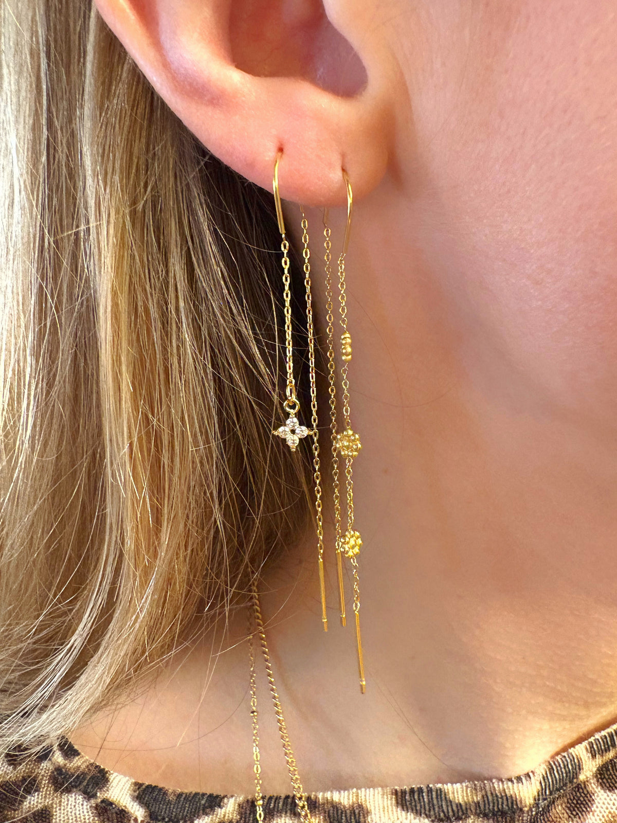 Boucles d’oreilles "Care"