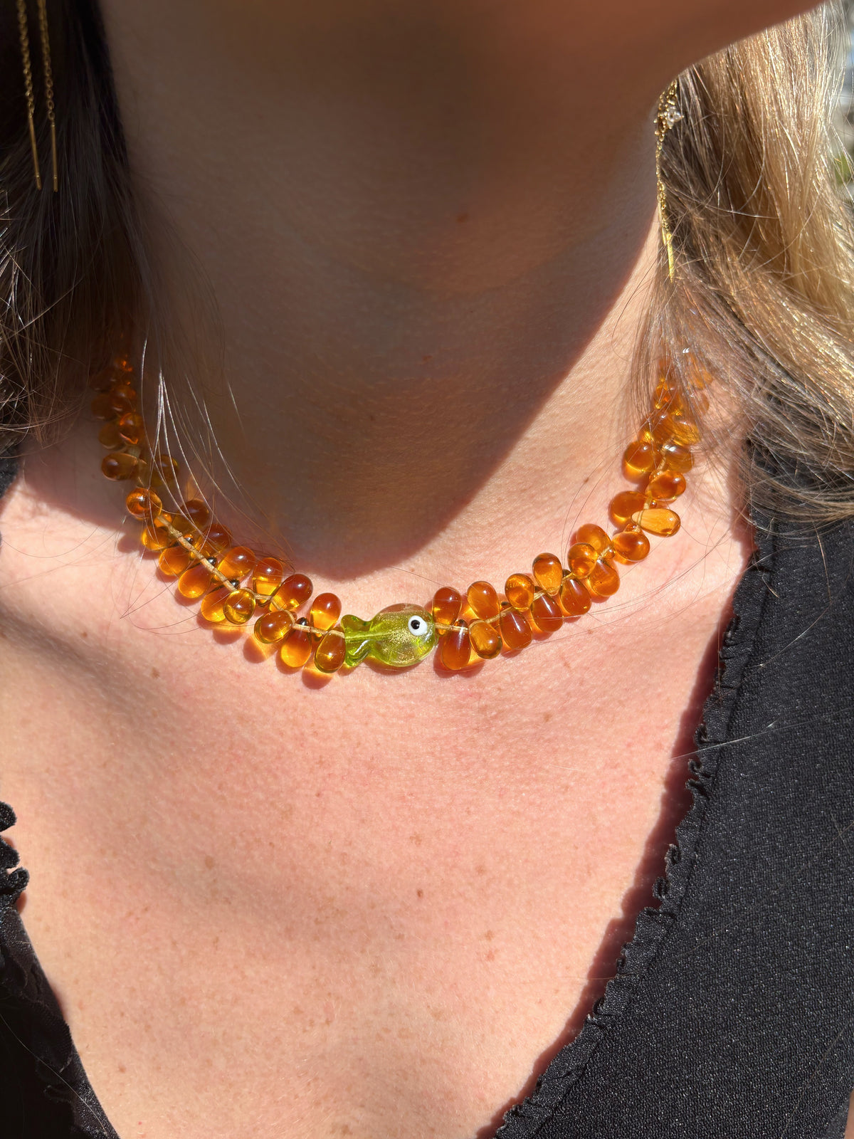 Collier Fishy - Fait main
