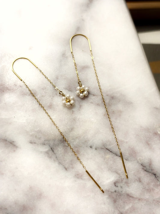 Boucles d’oreilles "Pure garden"