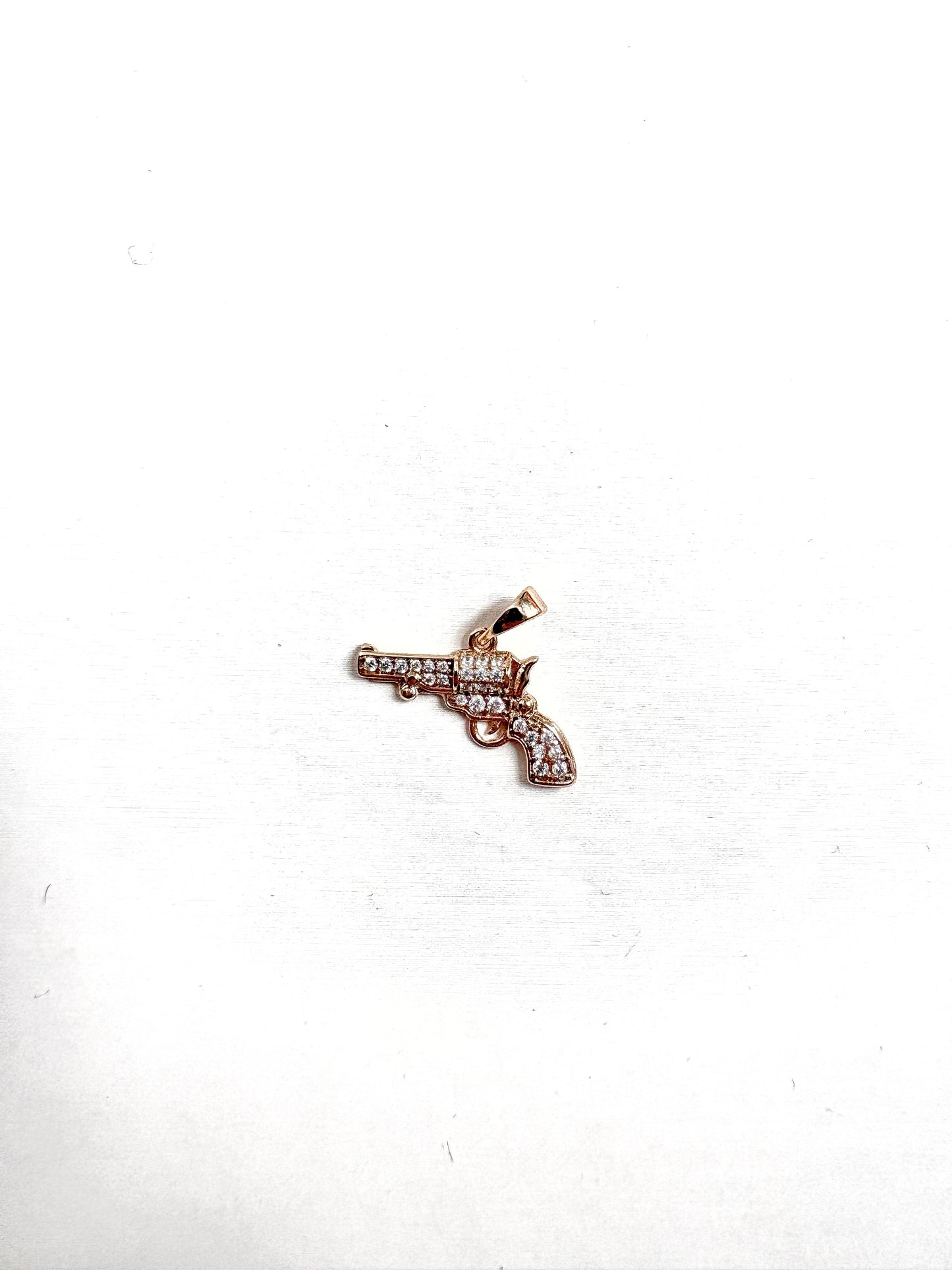 Collier Gun - Laiton doré