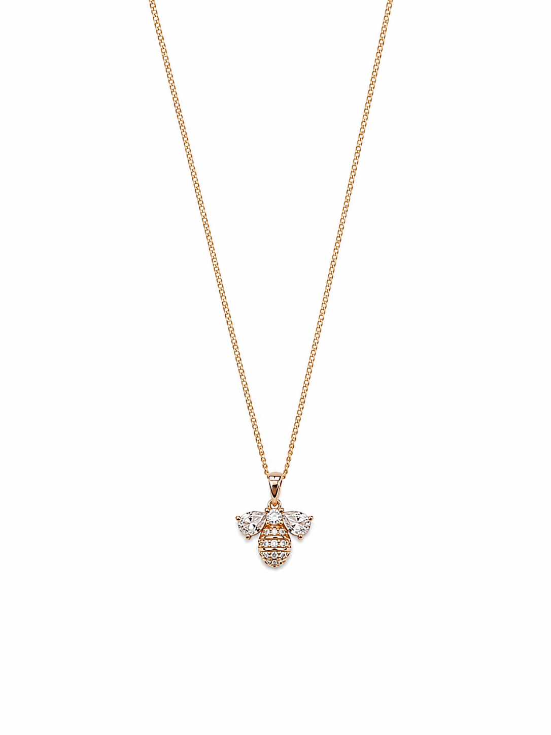 Collier Bee - Laiton doré