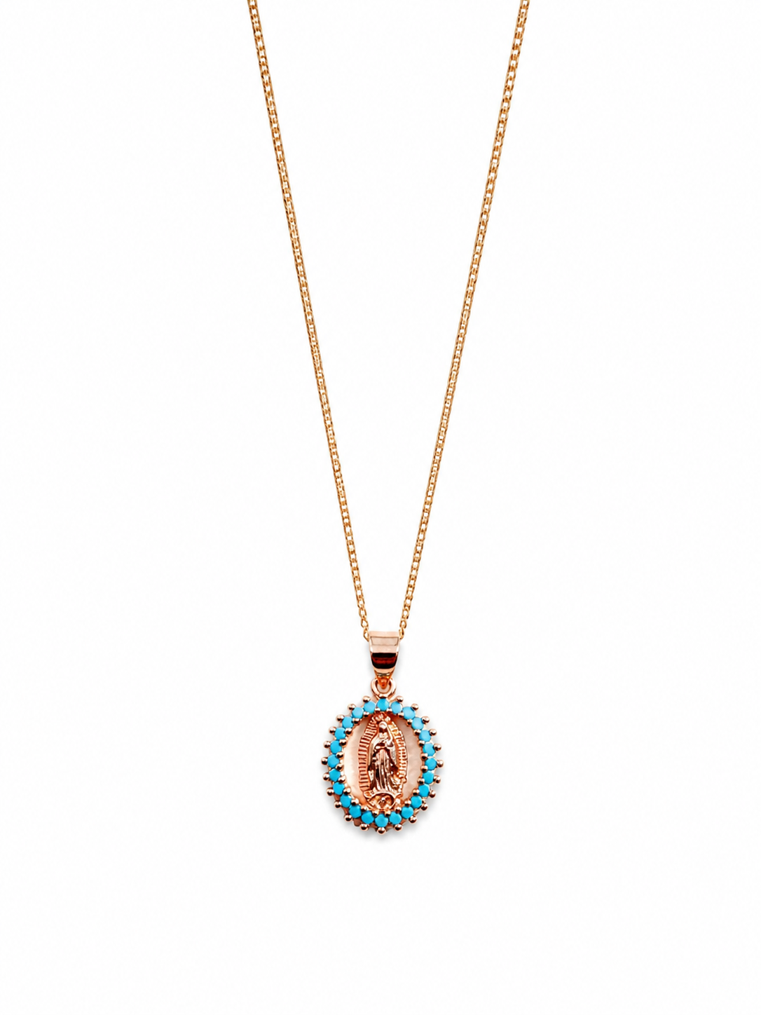 Collier mini Marie - Laiton doré