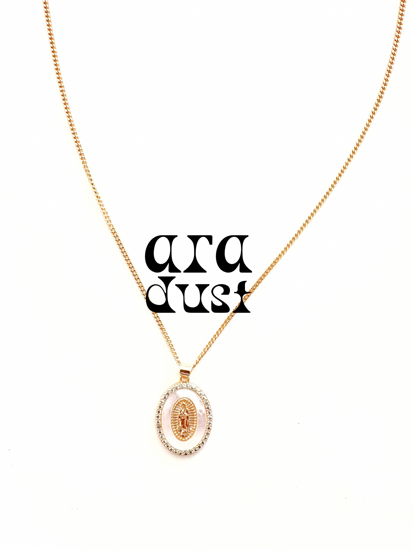 Collier Marie - Laiton doré