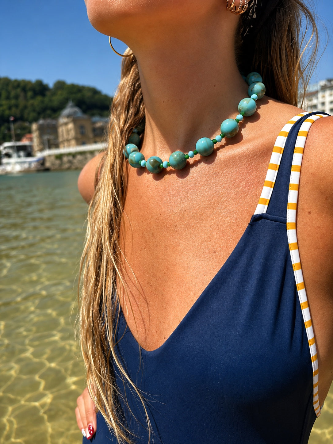 Collier Lagoon - Fait main