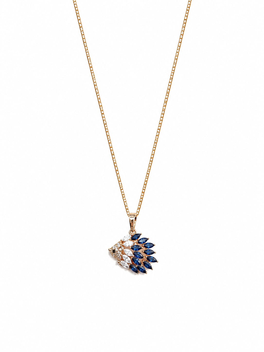 Collier Hérisson - Laiton doré