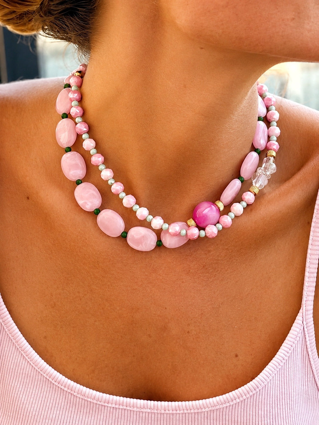 Collier Rosie - Fait main