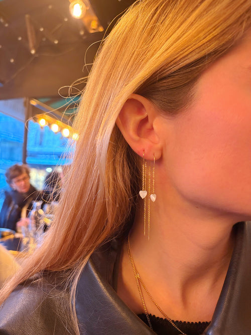 Boucles d'oreilles "J’entends l’amour"