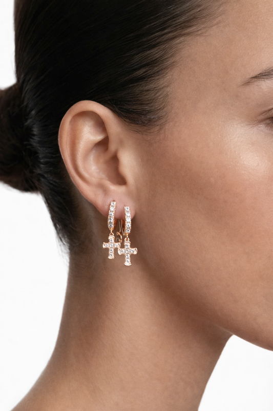 Boucles d’oreilles Parisse - Laiton doré