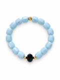 Bracelet Gigi - Neige - Fait main