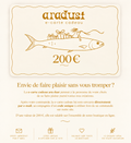 E-Carte Cadeau aradust