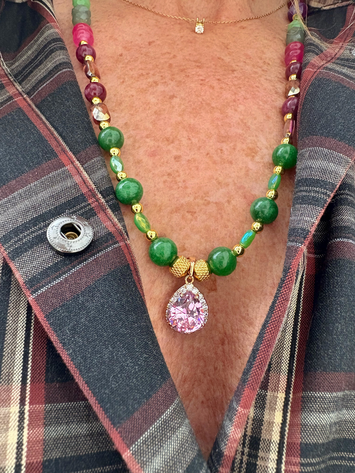 Collier Flora - Fait main