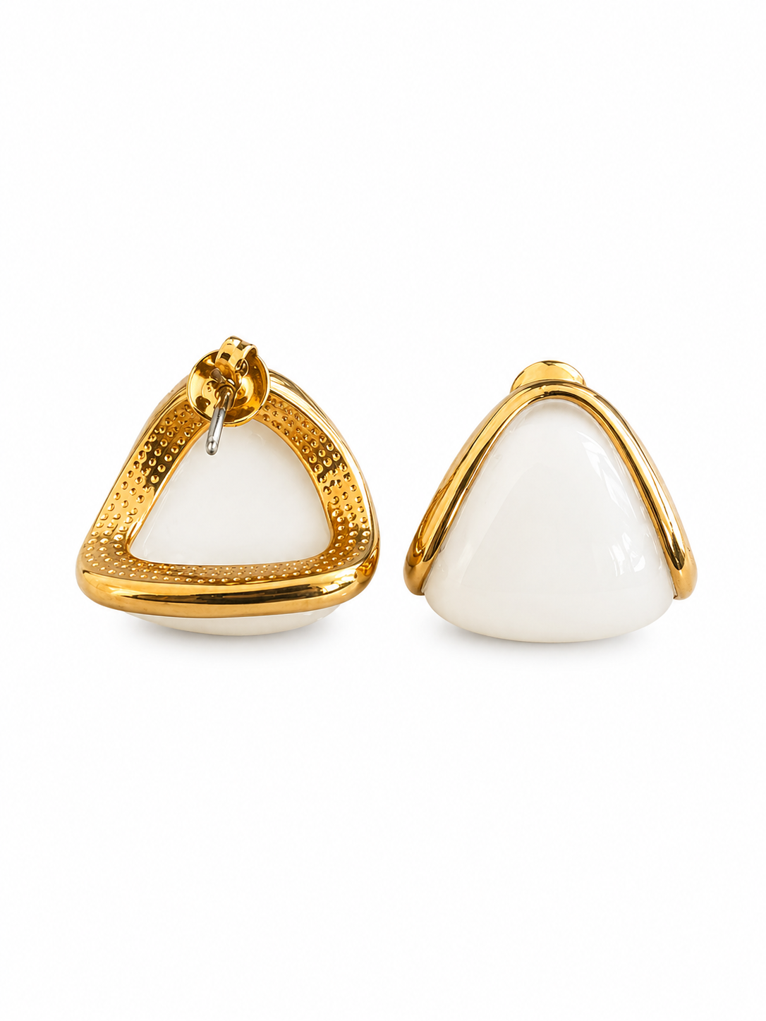 Boucles d’oreilles Luna - Acier inoxydable