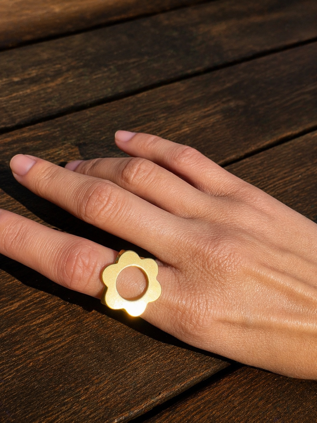 Bague Bloom - Acier Inoxydable