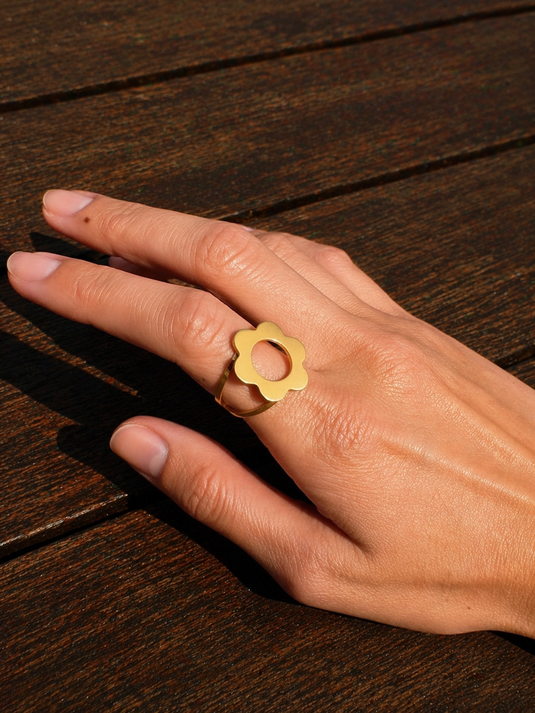 Bague Bloom - Acier Inoxydable