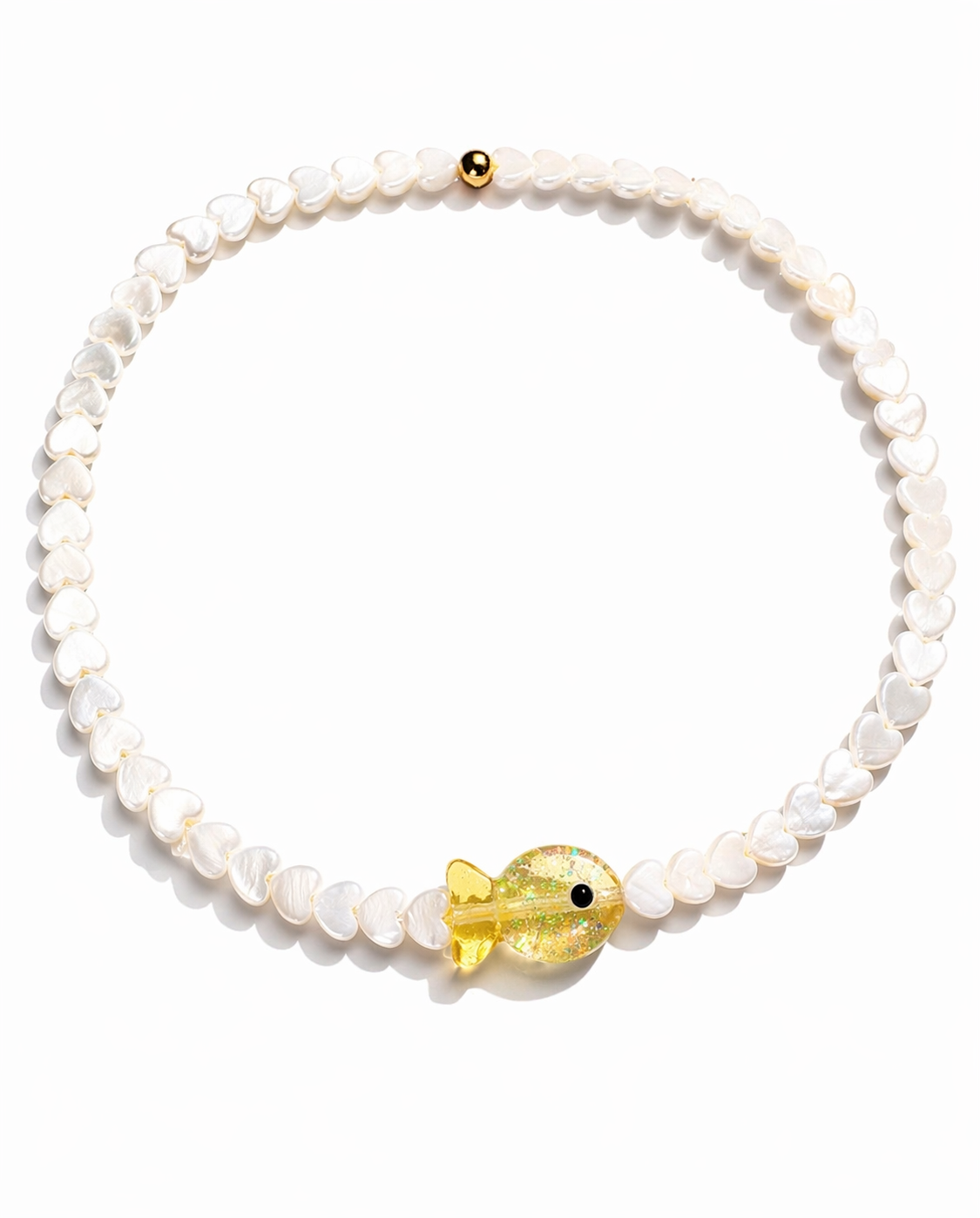 Collier Biarritz - Fait main - Poisson en verre