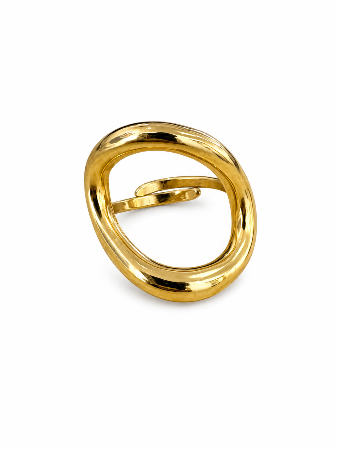 Bague Circle - Acier inoxydable