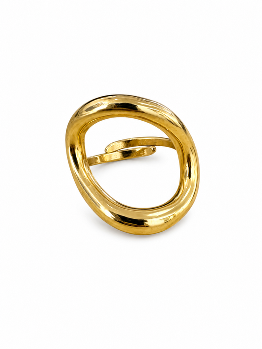 Bague Circle - Acier inoxydable
