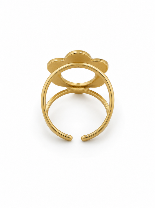 Bague Bloom - Acier Inoxydable