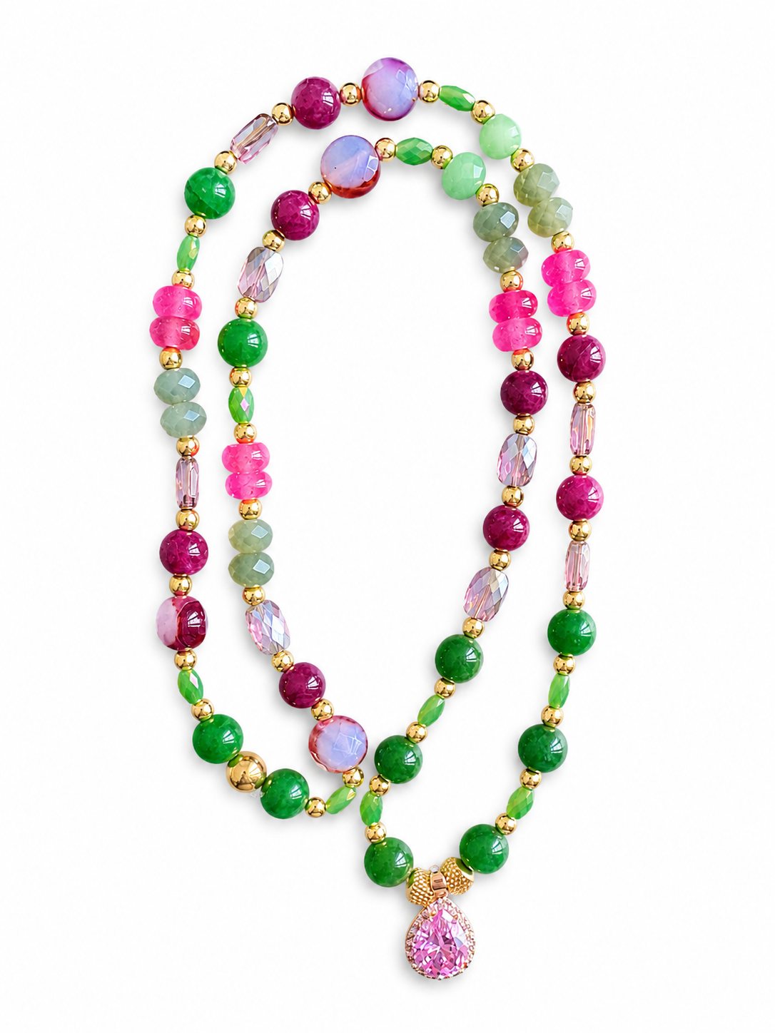 Collier Flora - Fait main