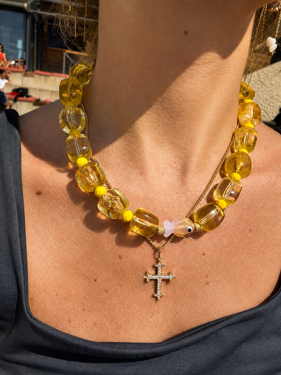 Collier Sahara - Fait main