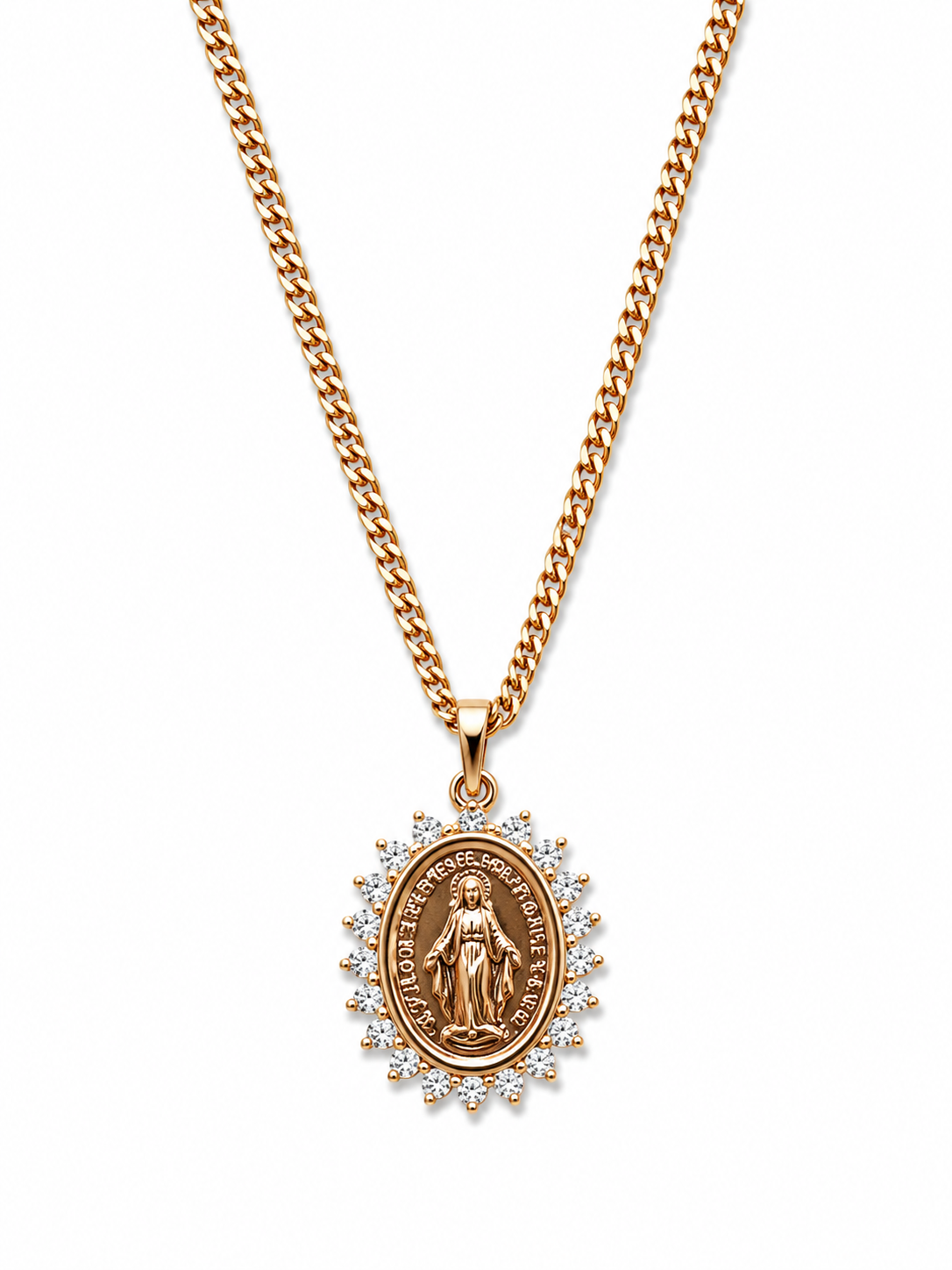 Collier Marie Me - Laiton doré ou Argent