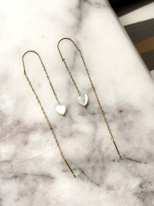 Boucles d'oreilles "J’entends l’amour"